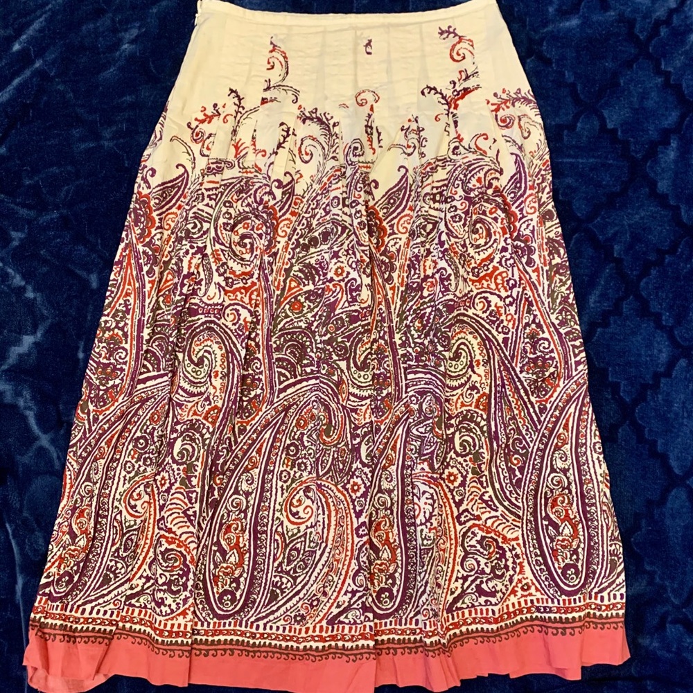 Talbots Maxi Cotton Skirt